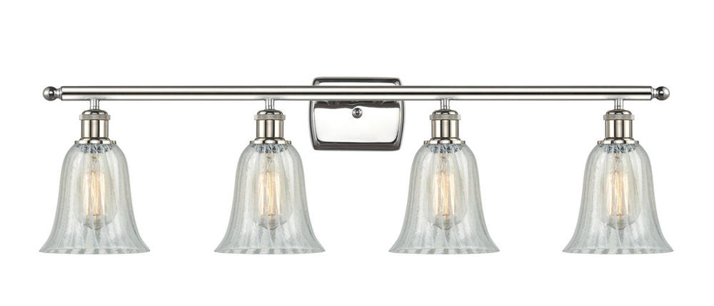 Hanover - 4 Light - 36 inch - Polished Nickel - Bath Vanity Light