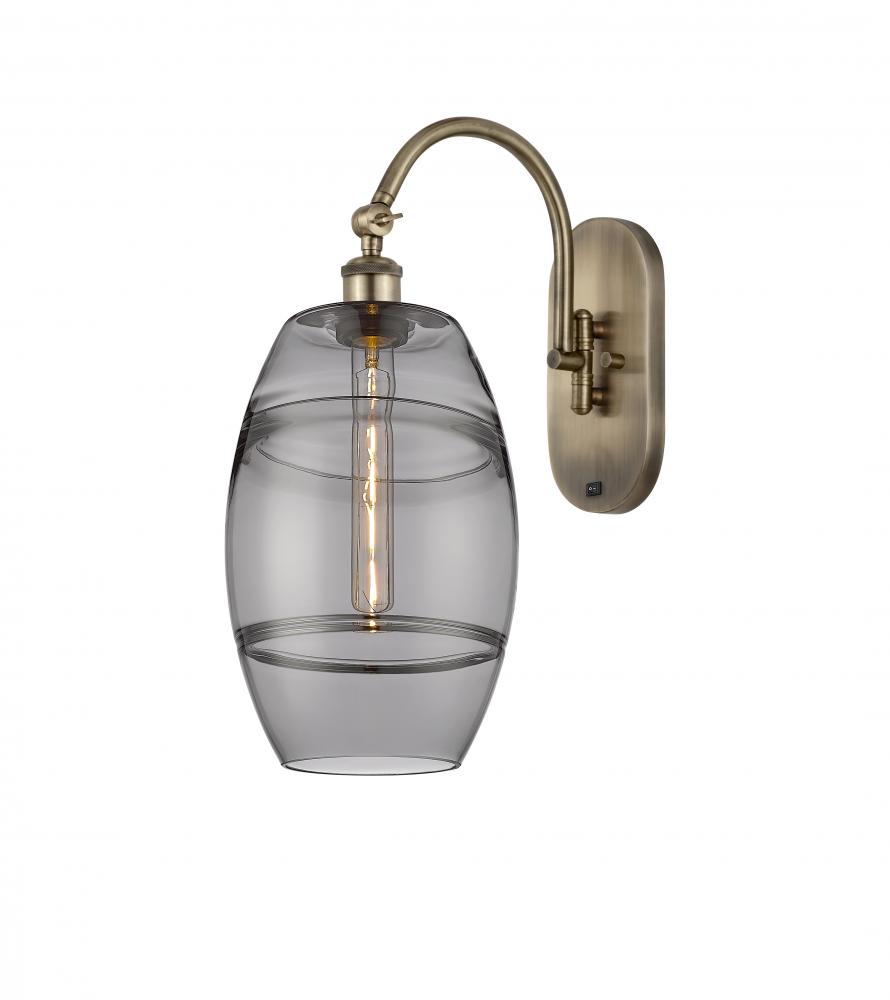 Vaz - 1 Light - 8 inch - Antique Brass - Sconce