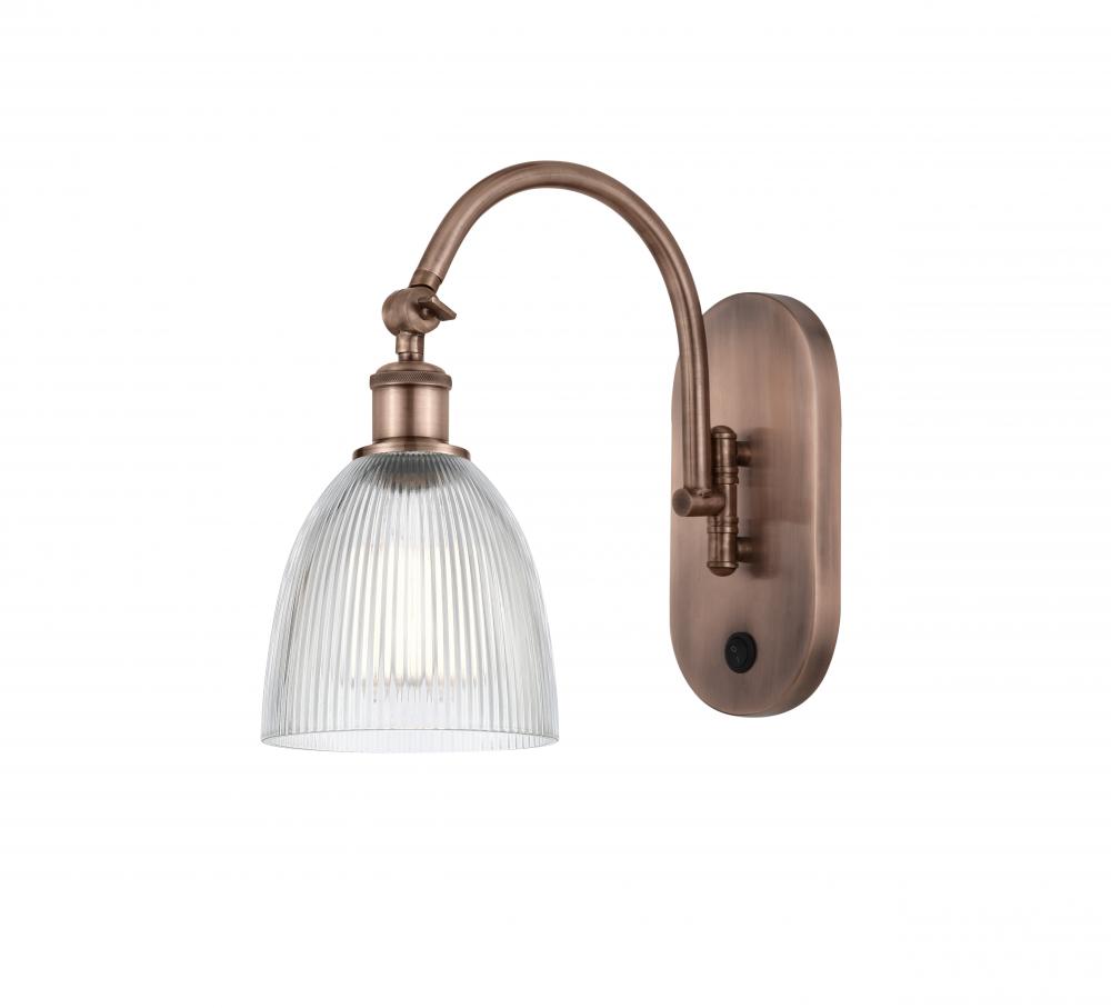 Castile - 1 Light - 6 inch - Antique Copper - Sconce