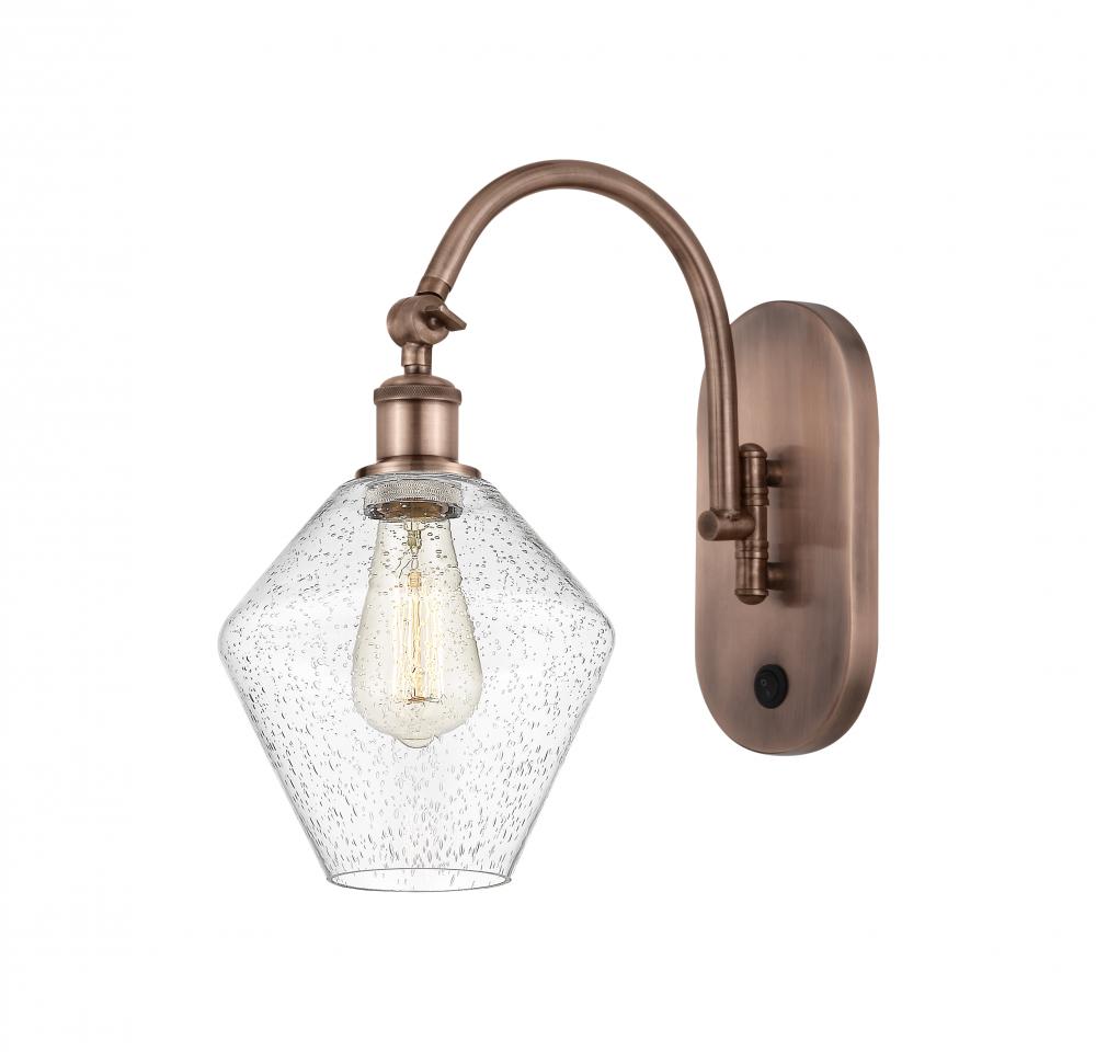 Cindyrella - 1 Light - 8 inch - Antique Copper - Sconce