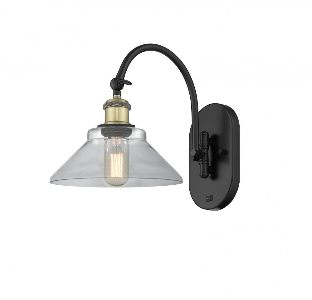 Orwell - 1 Light - 8 inch - Black Antique Brass - Sconce