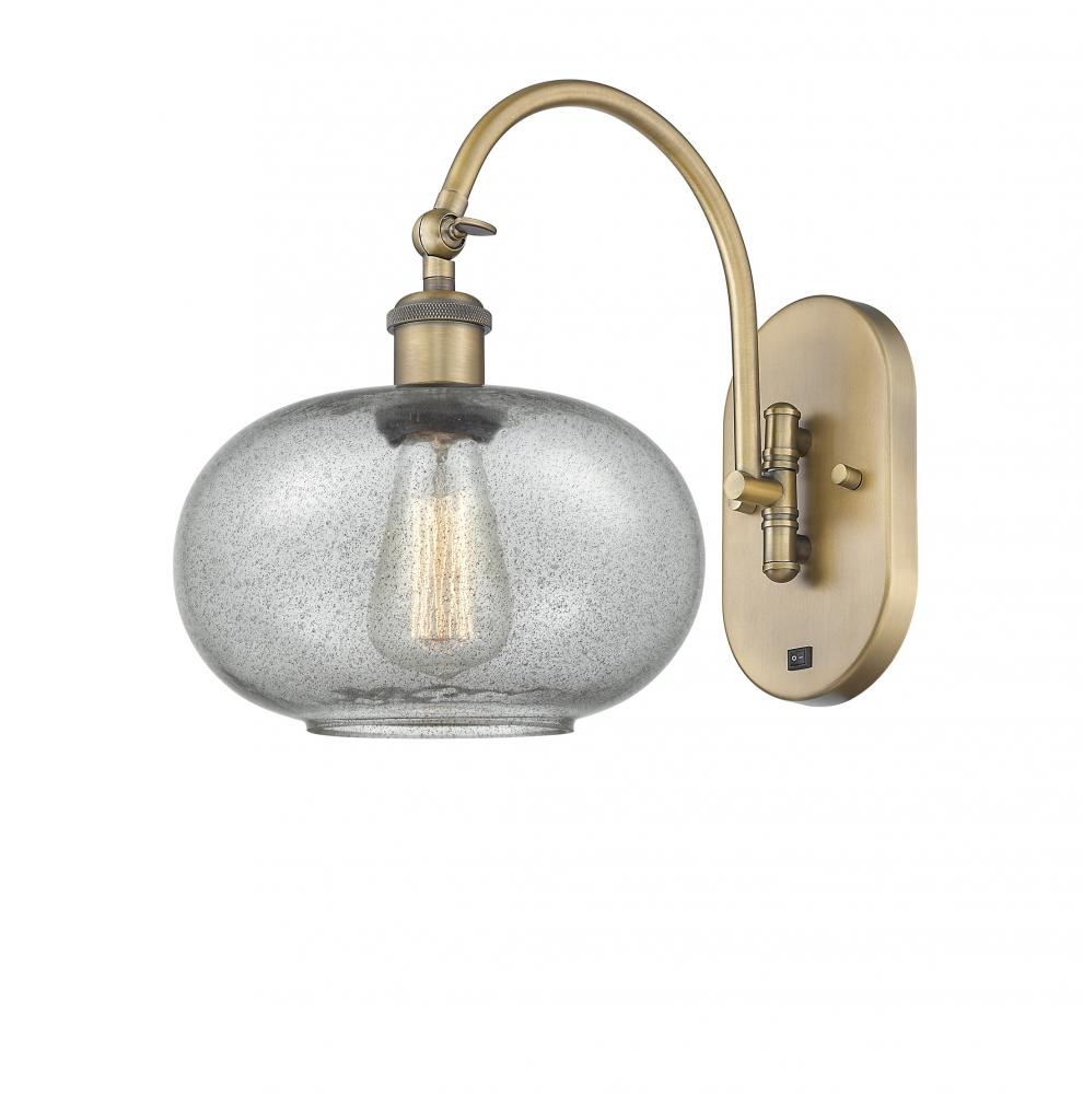 Gorham - 1 Light - 10 inch - Brushed Brass - Sconce