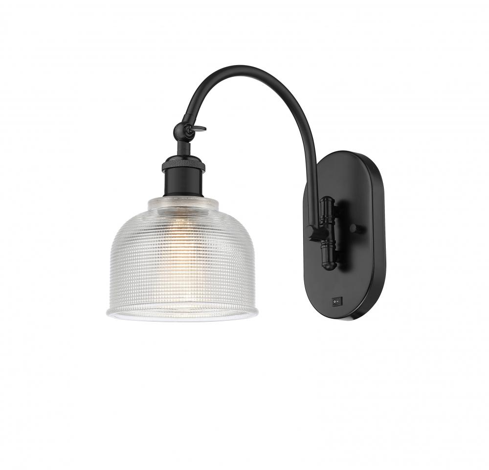 Dayton - 1 Light - 6 inch - Matte Black - Sconce