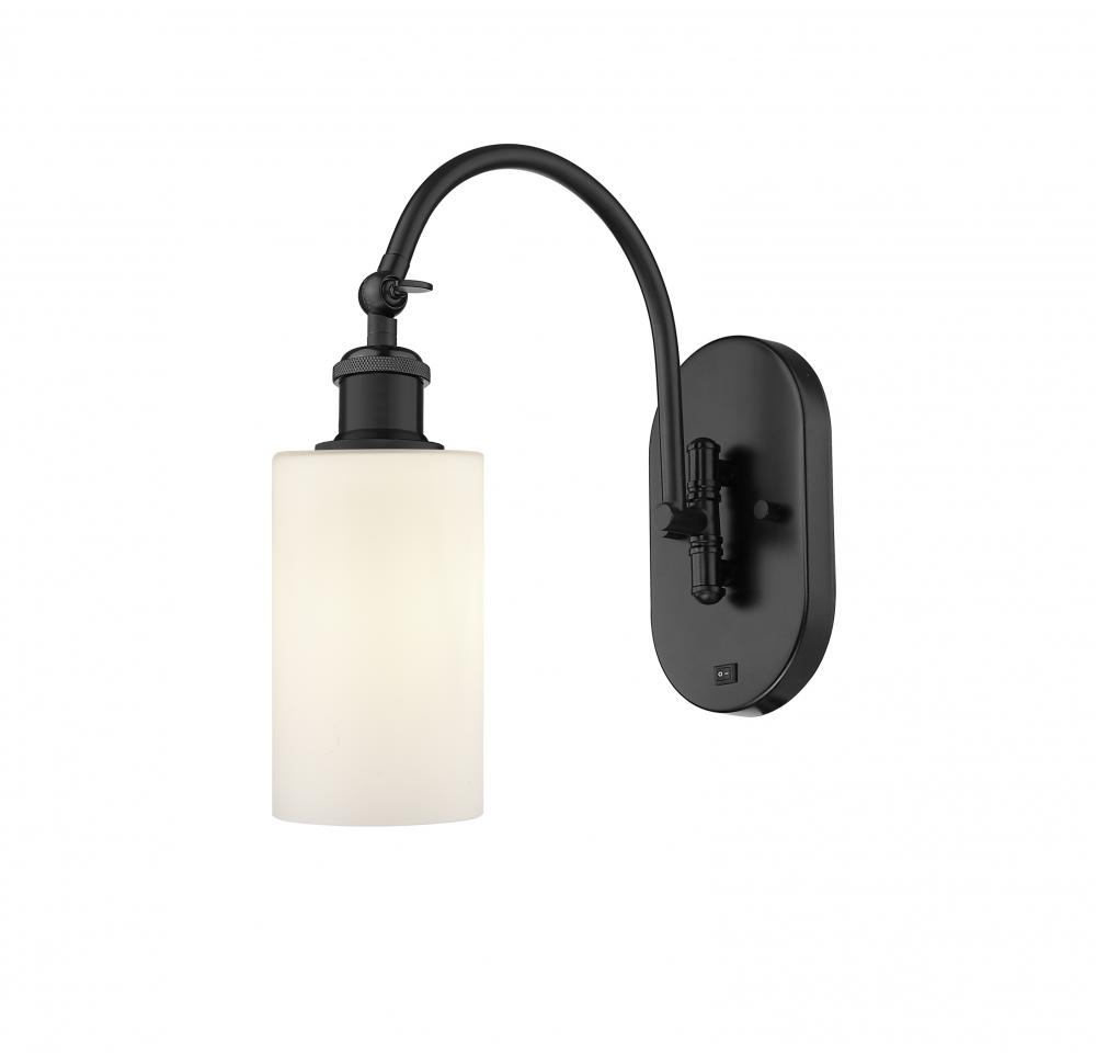 Clymer - 1 Light - 4 inch - Matte Black - Sconce