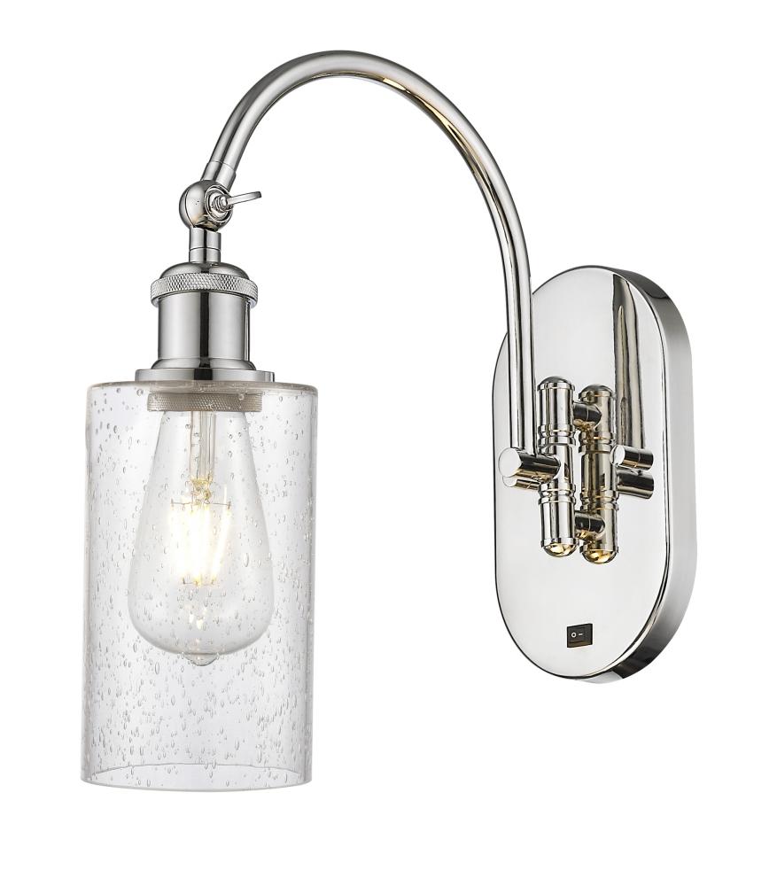 Clymer - 1 Light - 4 inch - Polished Nickel - Sconce