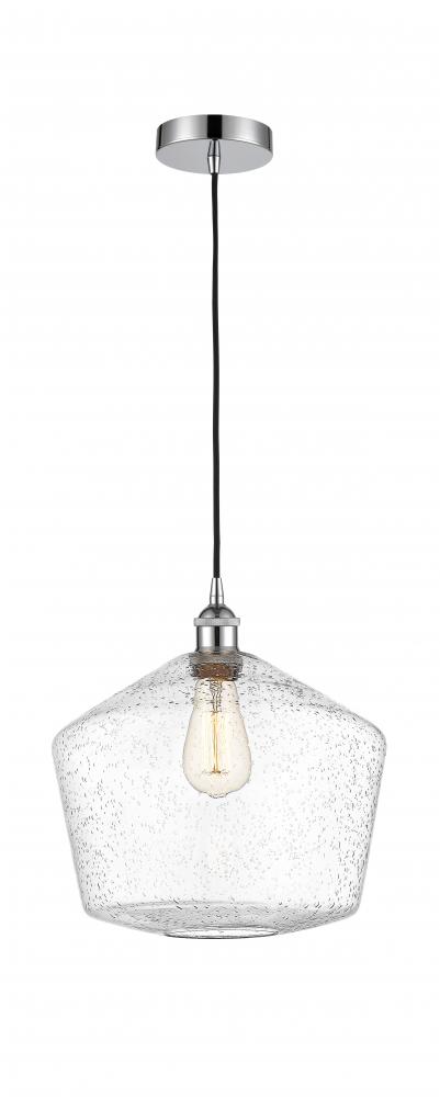 Cindyrella - 1 Light - 12 inch - Polished Chrome - Cord hung - Mini Pendant