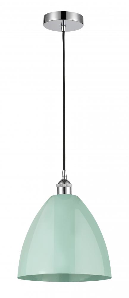 Plymouth - 1 Light - 12 inch - Polished Chrome - Cord hung - Mini Pendant