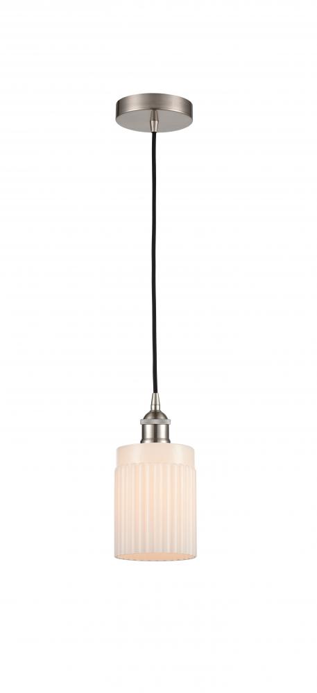 Hadley - 1 Light - 5 inch - Brushed Satin Nickel - Cord hung - Mini Pendant