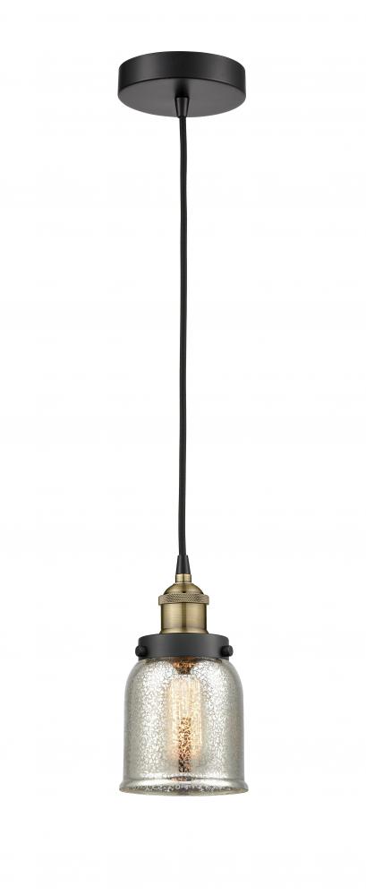 Cone - 1 Light - 5 inch - Black Antique Brass - Mini Pendant