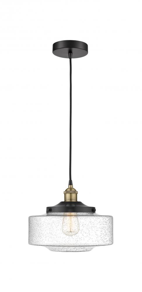 Bridgeton - 1 Light - 12 inch - Black Antique Brass - Mini Pendant