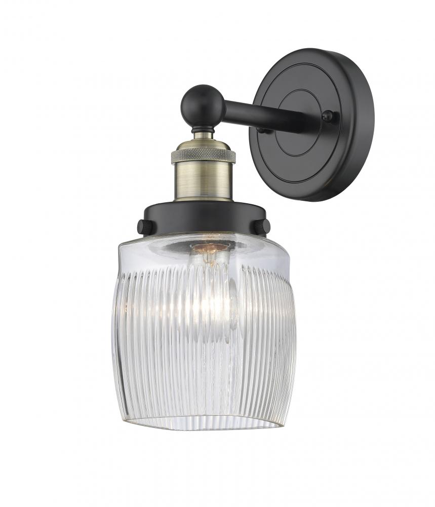 Colton - 1 Light - 6 inch - Black Antique Brass - Sconce