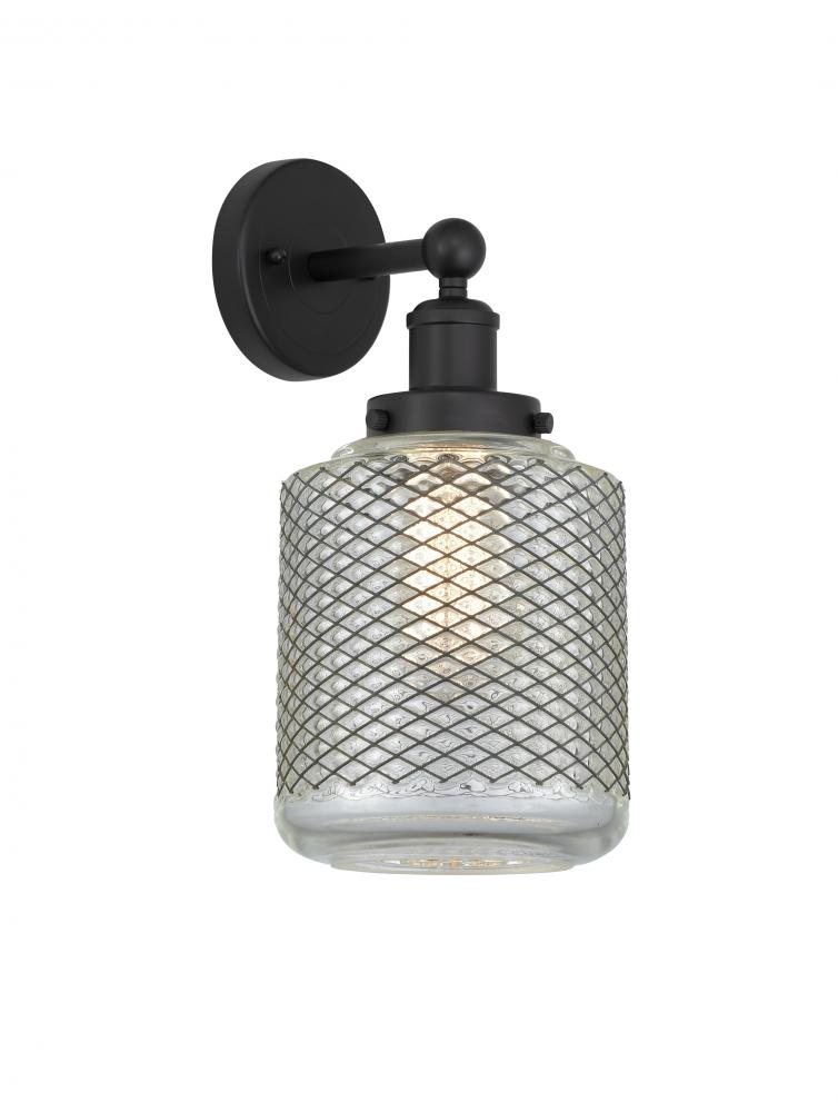 Stanton - 1 Light - 6 inch - Matte Black - Sconce