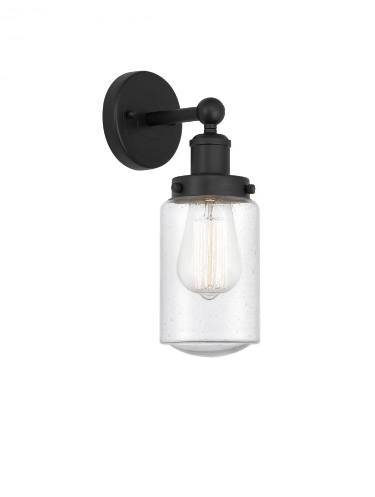 Dover - 1 Light - 5 inch - Matte Black - Sconce