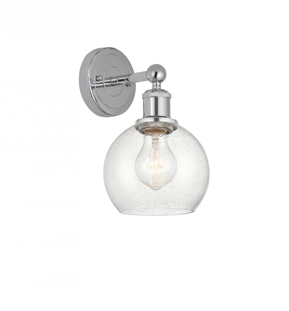 Athens - 1 Light - 6 inch - Polished Chrome - Sconce