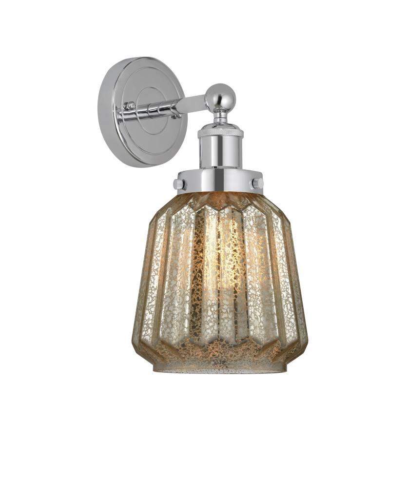 Chatham - 1 Light - 7 inch - Polished Chrome - Sconce