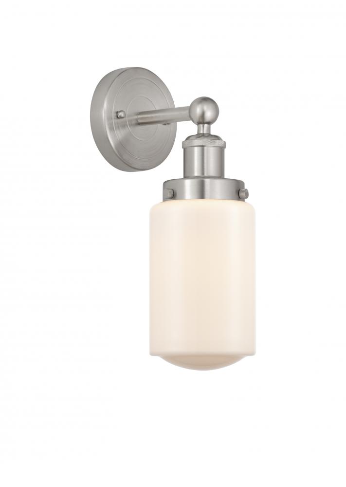 Dover - 1 Light - 5 inch - Brushed Satin Nickel - Sconce