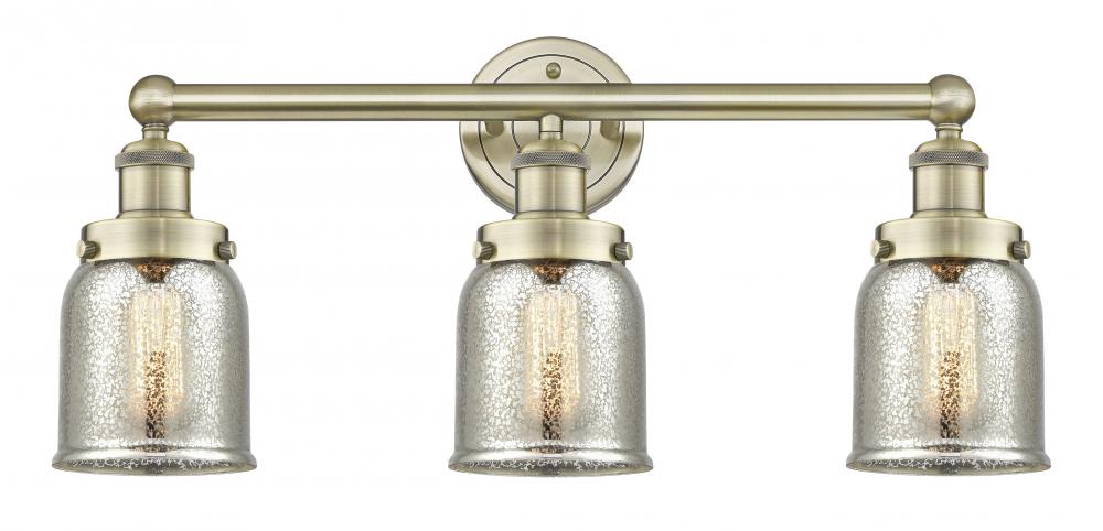 Bell - 3 Light - 23 inch - Antique Brass - Bath Vanity Light