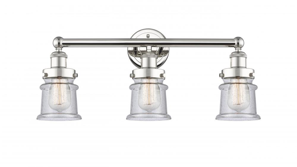 Canton - 3 Light - 23 inch - Polished Nickel - Bath Vanity Light