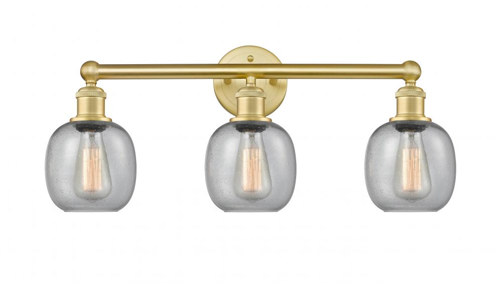 Belfast - 3 Light - 24 inch - Satin Gold - Bath Vanity Light