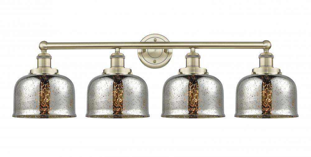 Bell - 4 Light - 35 inch - Antique Brass - Bath Vanity Light