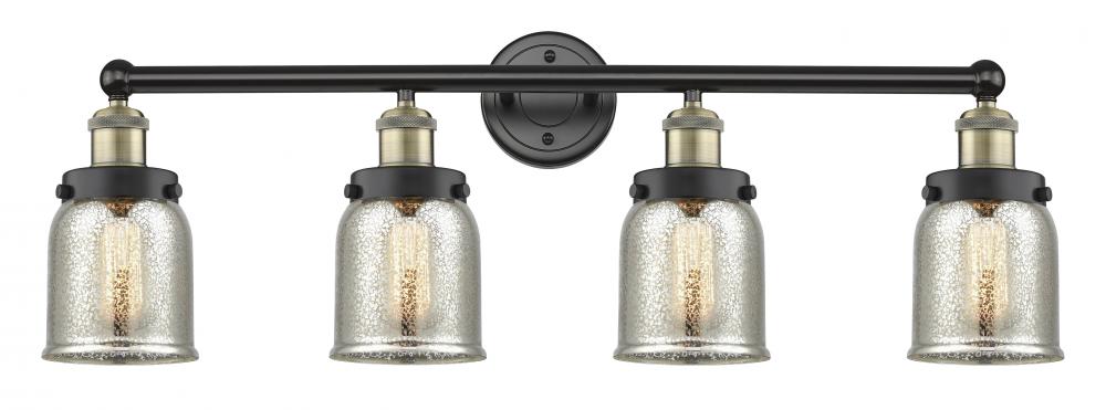 Bell - 4 Light - 32 inch - Black Antique Brass - Bath Vanity Light