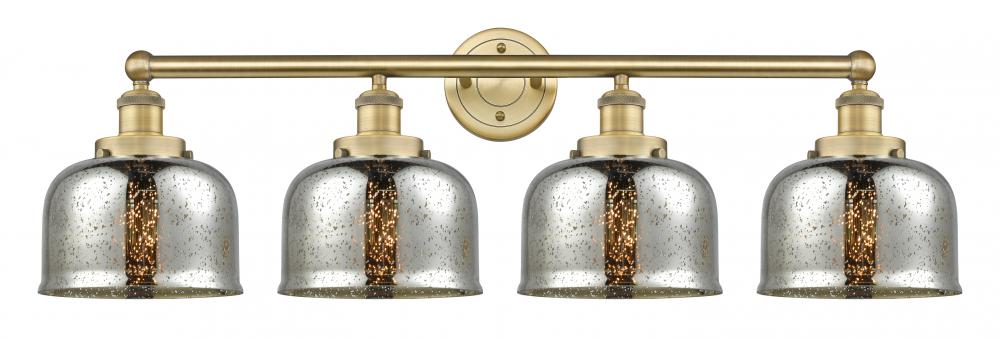 Bell - 4 Light - 35 inch - Brushed Brass - Bath Vanity Light