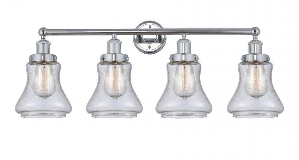 Bellmont - 4 Light - 33 inch - Polished Chrome - Bath Vanity Light