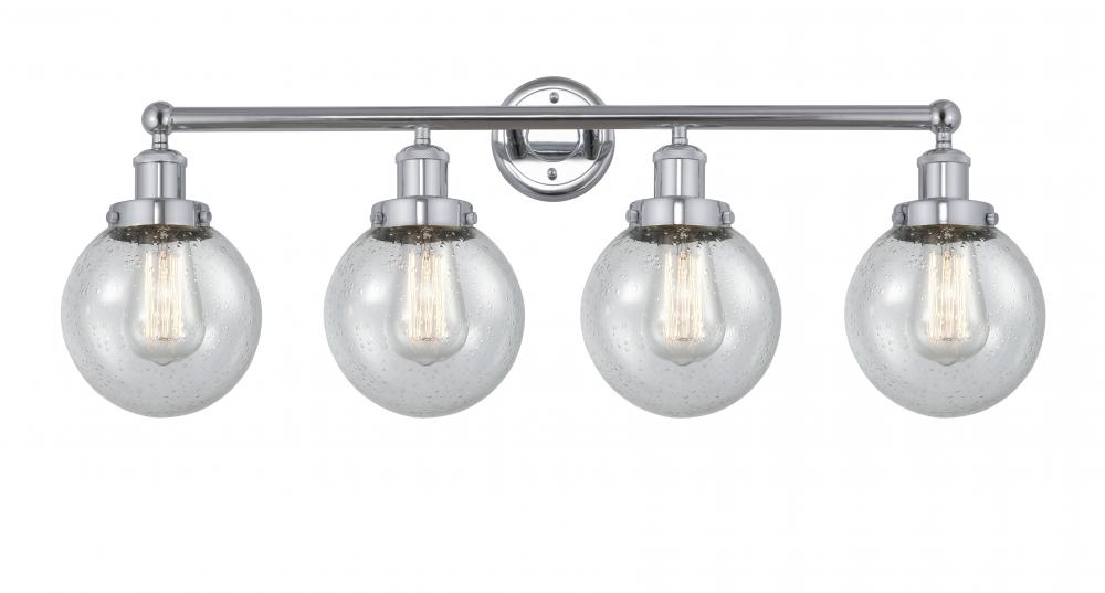 Beacon - 4 Light - 33 inch - Polished Chrome - Bath Vanity Light