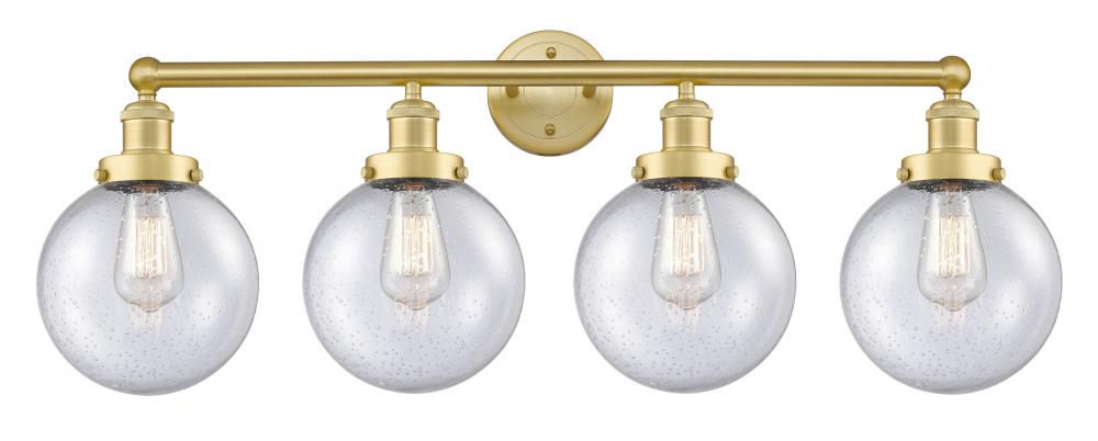 Beacon - 4 Light - 35 inch - Satin Gold - Bath Vanity Light