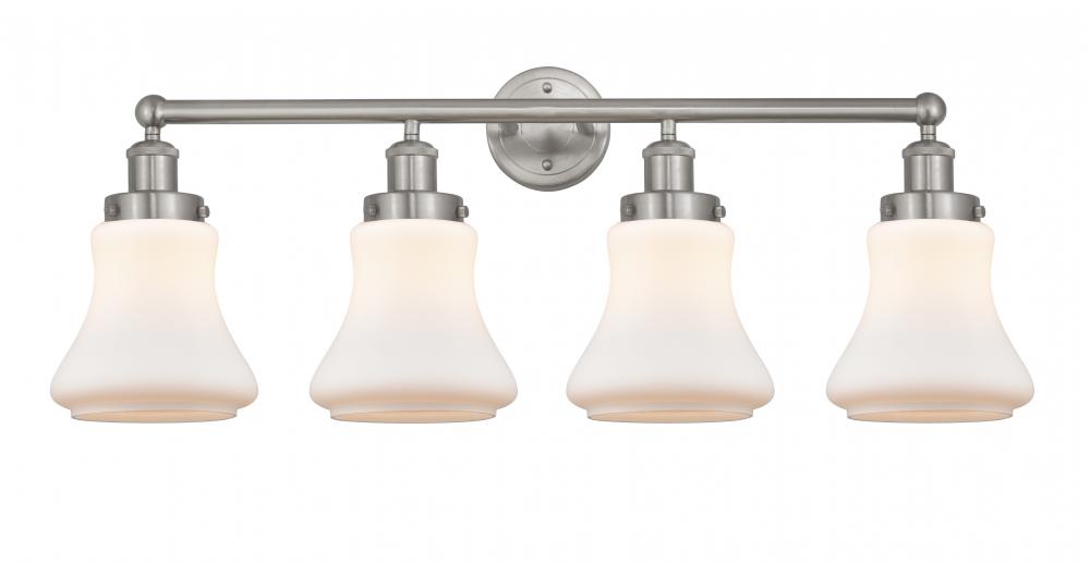 Bellmont - 4 Light - 33 inch - Brushed Satin Nickel - Bath Vanity Light