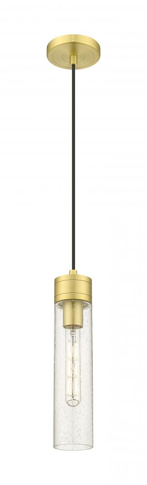 Boreas - 1 Light - 3 inch - Satin Gold - Cord Hung - Mini Pendant