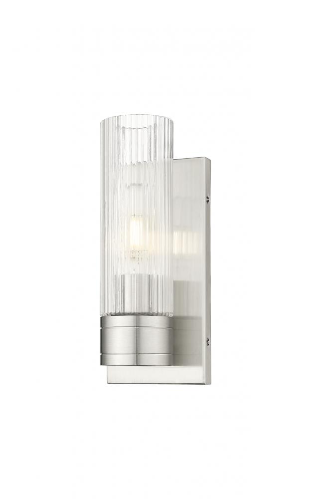 Boreas - 1 Light - 5 inch - Satin Nickel - Sconce