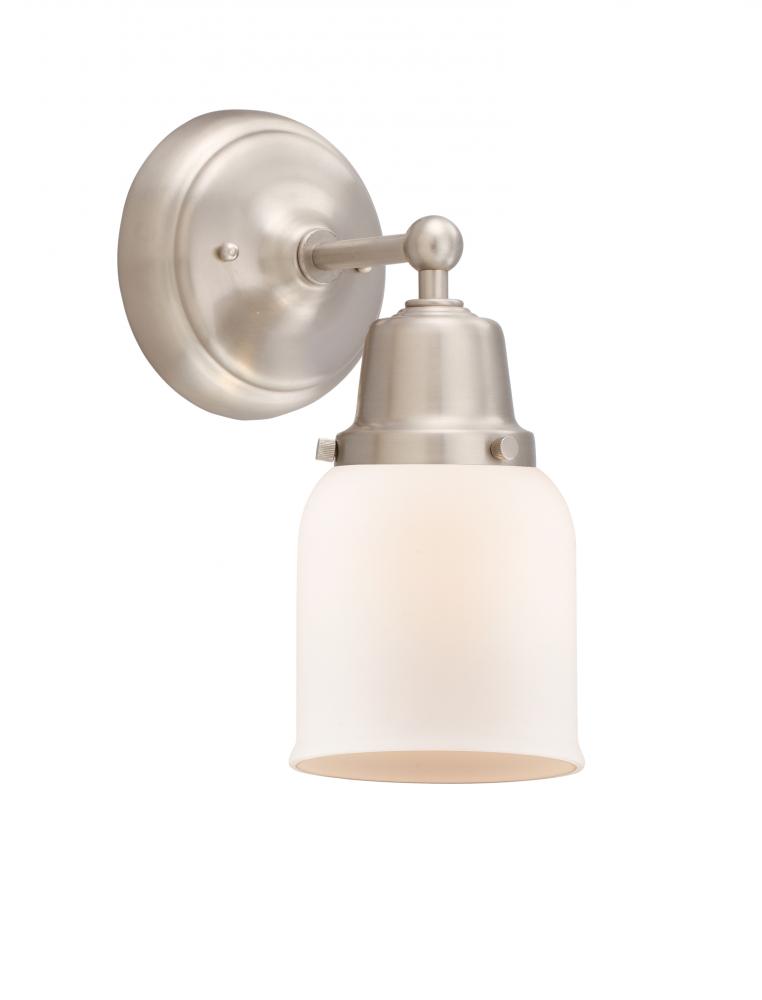 Bell - 1 Light - 5 inch - Brushed Satin Nickel - Sconce