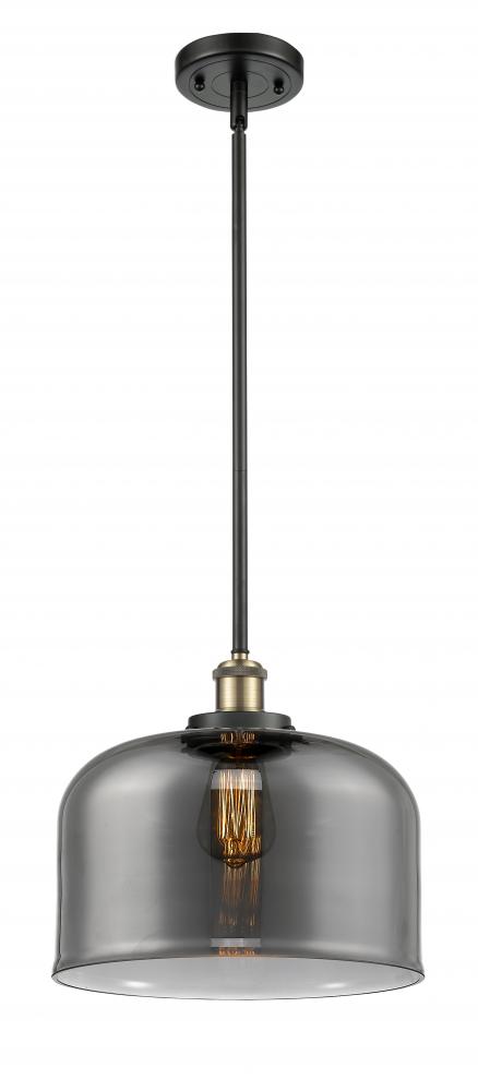 Bell - 1 Light - 12 inch - Black Antique Brass - Mini Pendant