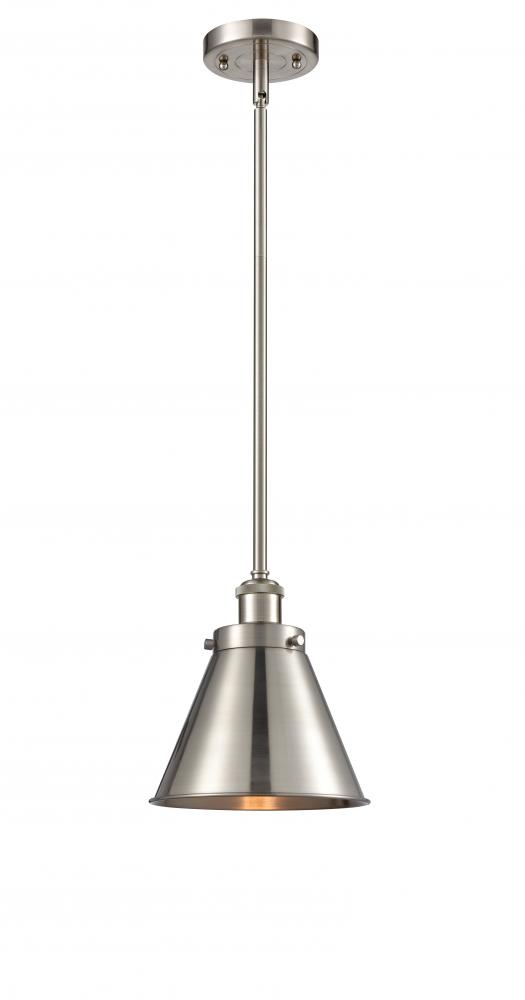 Appalachian - 1 Light - 7 inch - Brushed Satin Nickel - Mini Pendant