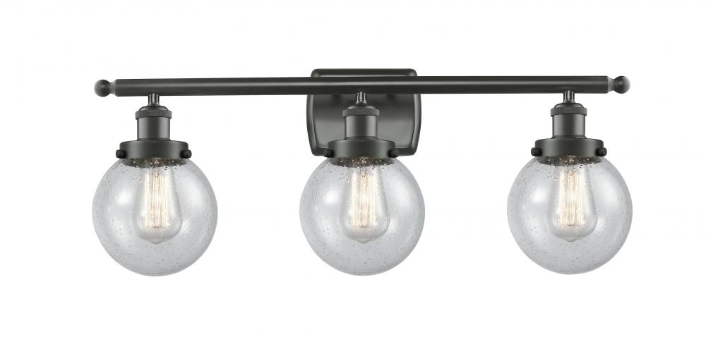 Beacon - 3 Light - 26 inch - Oil Rubbed Bronze - Bath Vanity Light