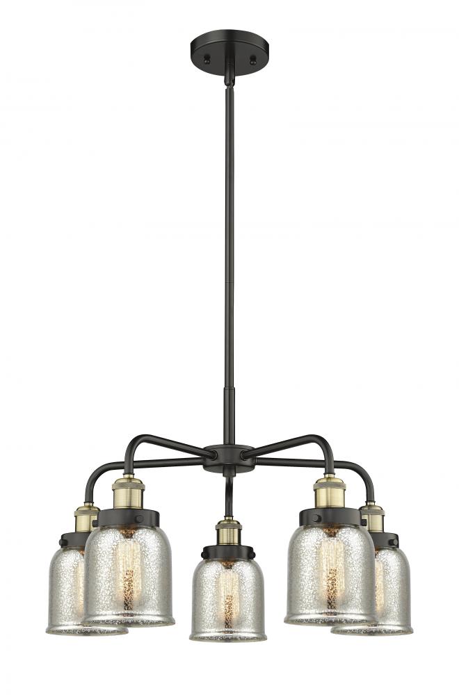 Cone - 5 Light - 24 inch - Black Antique Brass - Chandelier