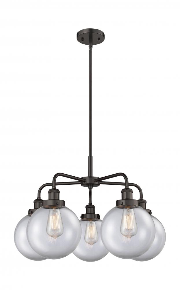 Whitney - 5 Light - 27 inch - Oil Rubbed Bronze - Chandelier