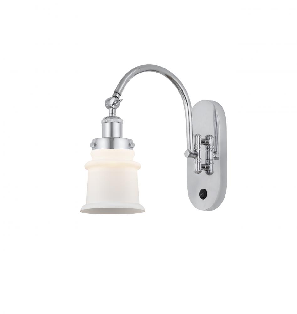 Canton - 1 Light - 7 inch - Polished Chrome - Sconce