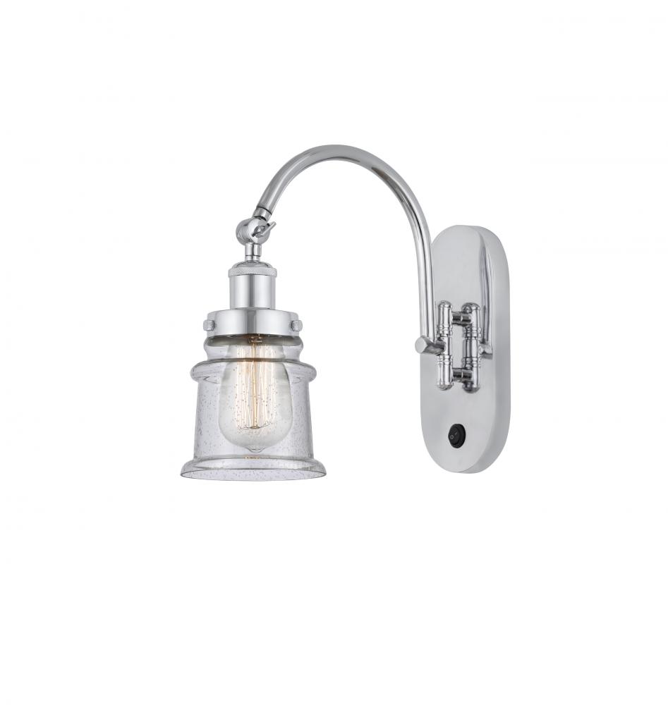 Canton - 1 Light - 7 inch - Polished Chrome - Sconce