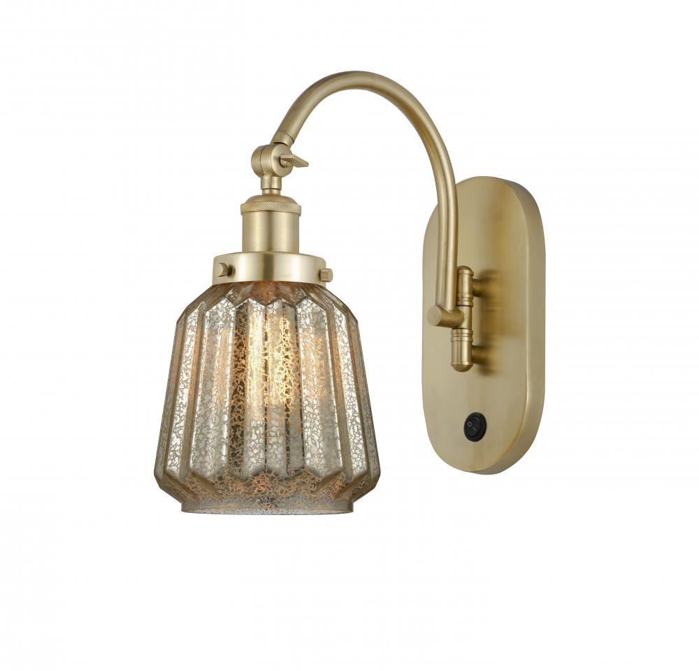 Chatham - 1 Light - 7 inch - Satin Gold - Sconce