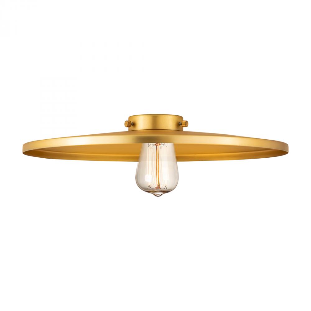 Appalachian Light 16 inch Satin Gold Metal Shade