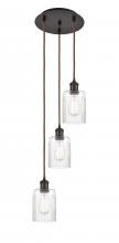 Innovations Lighting 113B-3P-OB-G342 - Hadley - 3 Light - 11 inch - Oil Rubbed Bronze - Cord Hung - Multi Pendant