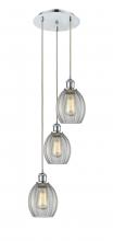 Innovations Lighting 113B-3P-PC-G82 - Eaton - 3 Light - 12 inch - Polished Chrome - Cord Hung - Multi Pendant