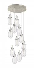 Innovations Lighting 126-450-1P-SN-G450-6SCL - Malone - 12 Light - 25 inch - Brushed Satin Nickel - Multi Pendant