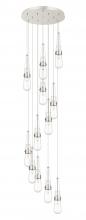 Innovations Lighting 126-452-1P-PN-G452-4CL - Milan - 12 Light - 24 inch - Polished Nickel - Multi Pendant