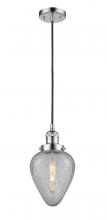 Innovations Lighting 201C-PC-G165 - Geneseo - 1 Light - 7 inch - Polished Chrome - Cord hung - Mini Pendant