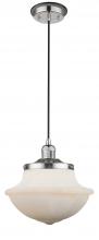 Innovations Lighting 201CBP-PNBK-G531 - Oxford - 1 Light - 7 inch - Polished Nickel - Cord hung - Mini Pendant