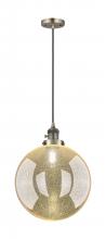 Innovations Lighting 201CSW-AB-G208-12 - Beacon - 1 Light - 12 inch - Antique Brass - Cord hung - Mini Pendant