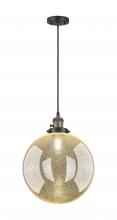 Innovations Lighting 201CSW-BAB-G208-12 - Beacon - 1 Light - 12 inch - Black Antique Brass - Cord hung - Mini Pendant